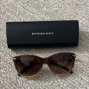 Burberry Gradient Brown Sunglasses